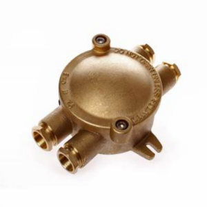 Explosion proof junction box Brass , IMPA code: 800312 